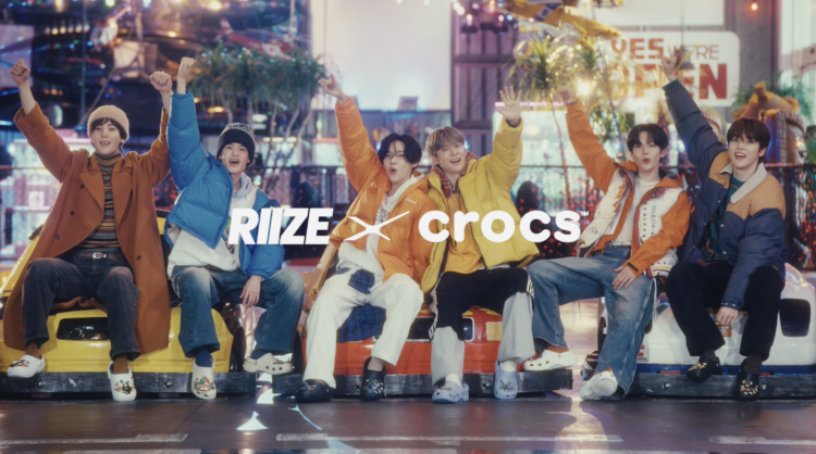 RIIZE x crocs  ベイ クロッグで包まれる、ドレッシーな冬 / クラシック クロッグで、冬も軽やかアクティブに。